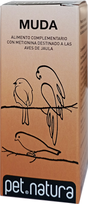 Vitaminas para Aves Muda Pet Natura 25ml